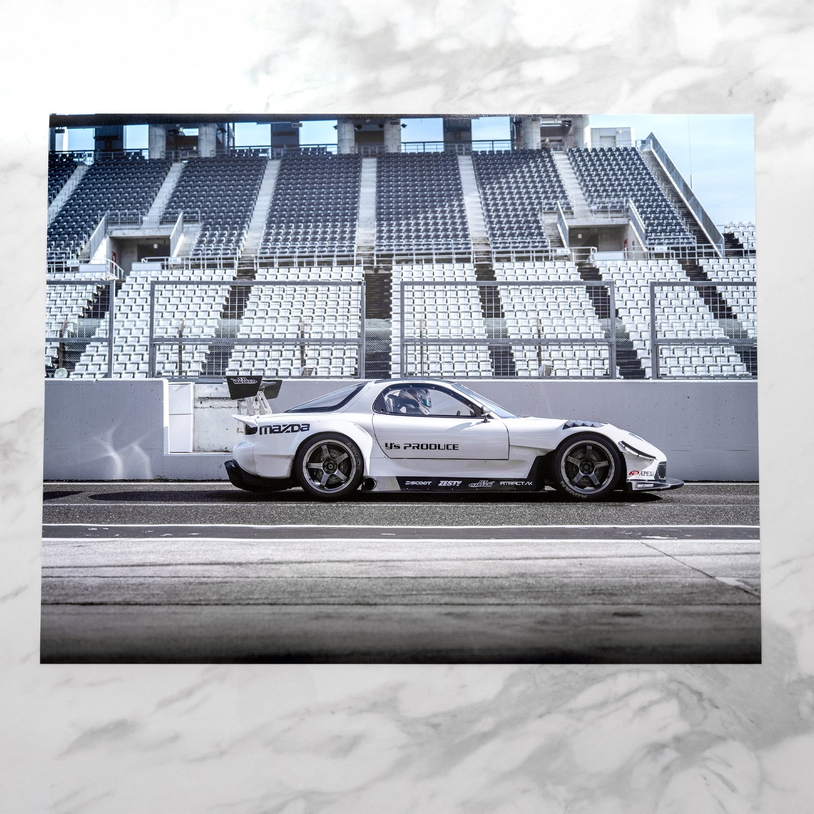 Y's Produce 4-Rotor Suzuka Circuit 2024 - 17x22 ANSI C Print | NDF